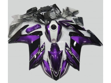 Purple and Gloss Black 2015-2018 R3 Motorcycle Fairing