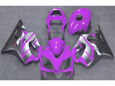 Purple and Matte Silver 2001-2003 CBR600 F4i Motorcycle Fairing
