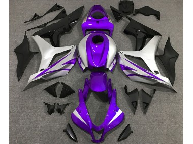 Purple and Silver OEM Style 2007-2008 CBR600RR Motorcycle Fairing