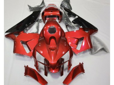 Red CBR Style 2005-2006 CBR600RR Motorcycle Fairing