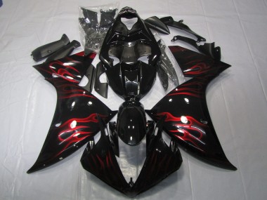 Red Flame 2009-2011 R1 Motorcycle Fairing