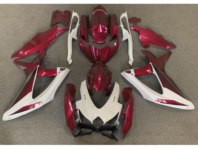 Red OEM Style 2008-2010 GSXR 600-750 Motorcycle Fairing