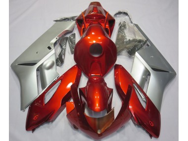 Red Silver 2004-2005 CBR1000RR Motorcycle Fairing