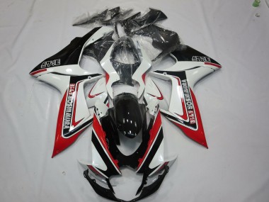 Red White and Black 2011-2024 GSXR 600-750 Motorcycle Fairing
