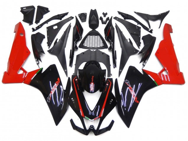 Red and Black 2010-2015 RSV4 1000 Motorcycle Fairing Red and Black 2010-2015 RSV4 1000 Motorcycle Fairing