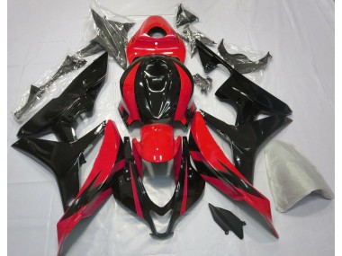 Red and Black OEM Design 2007-2008 CBR600RR Motorcycle Fairing