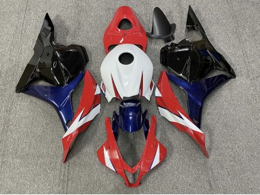 Red and White 2009-2012 CBR600RR Motorcycle Fairing