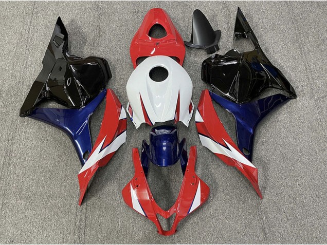 Red and White 2009-2012 CBR600RR Motorcycle Fairing