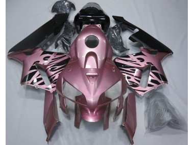 Rose Pink Flame 2005-2006 CBR600RR Motorcycle Fairing