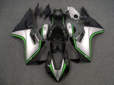 Silver and Black & Green 2017-2023 CBR1000RR Motorcycle Fairing