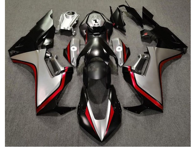 Silver and Black & Red 2017-2023 CBR1000RR Motorcycle Fairing