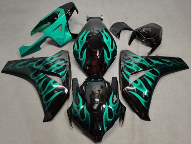Teal Flame 2008-2011 CBR1000RR Motorcycle Fairing