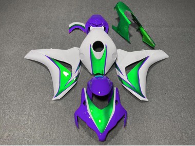 The Joker Green and Purple Gloss 2008-2011 CBR1000RR Motorcycle Fairing