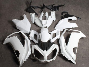 White 2012-2016 Ninja 650R Motorcycle Fairing