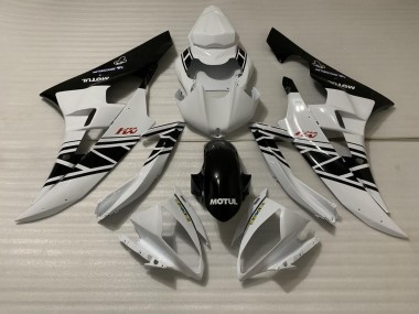 White Black Design 2006-2007 R6 Motorcycle Fairing