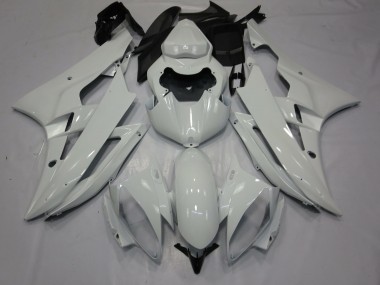 White Gloss 2006-2007 R6 Motorcycle Fairing