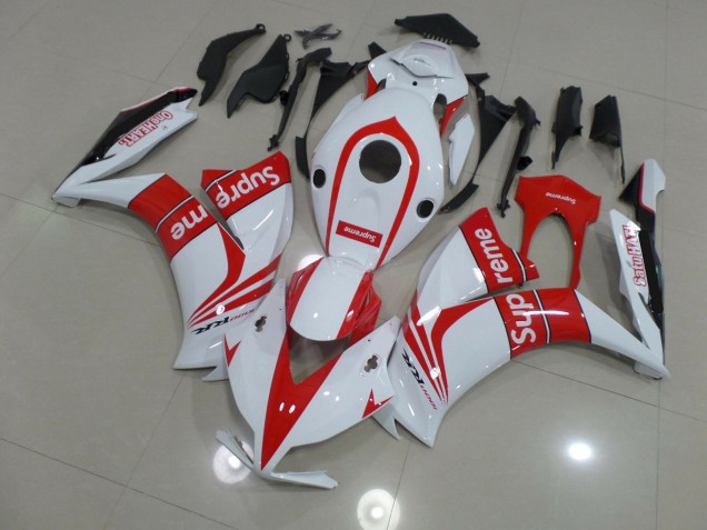 White Supreme 2012-2016 CBR1000RR Motorcycle Fairing