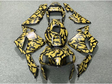 Yellow Camo 2003-2004 CBR600RR Motorcycle Fairing