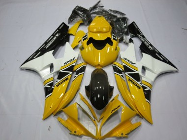 Yellow Motul OEM Style 2006-2007 R6 Motorcycle Fairing