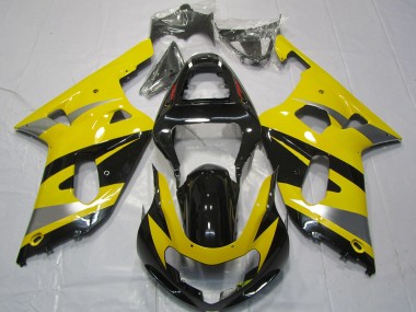 Yellow OEM Style 2001-2003 GSXR 600-750 Motorcycle Fairing