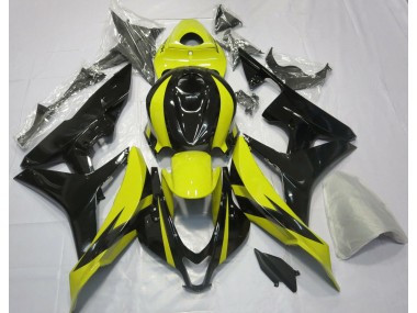 Yellow and Black OEM Design 2007-2008 CBR600RR Motorcycle Fairing